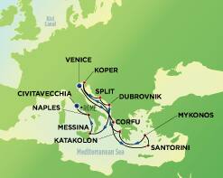 14-Day Greek Isles & Italy from Venice (Combined Itinerary)