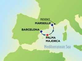 2-Day Western Mediterranean from Marseille