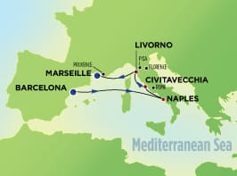 5-Day Western Mediterranean from Barcelona