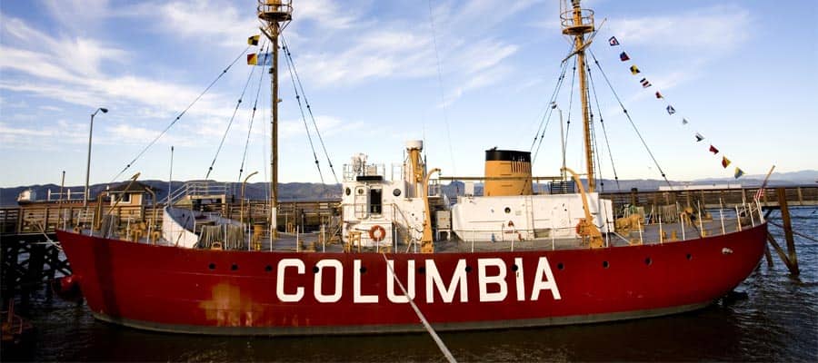 Retired Coast Guard Lightship Columbia