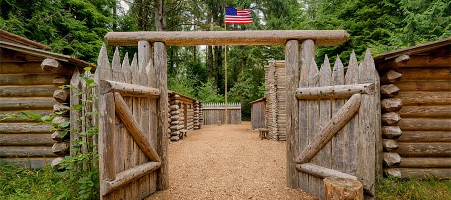 Lewis and Clark Fort Clatsop on your Pacific Coastal cruise