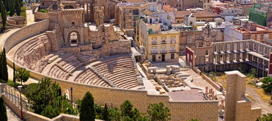 Roman Amphitheater on your Cartagena cruise