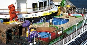 Norwegian Dawn cruise ship T-Rex Kids Pool.