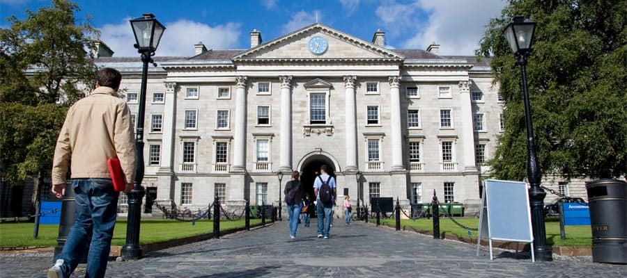 Trinity College on your Ireland cruise