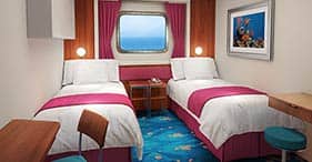 Norwegian Pearl cruise ship Oceanview Stateroom with picture window.
