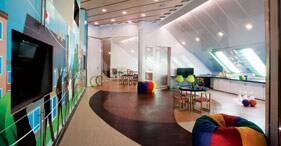 Norwegian Sun cruise ship Kids Korner with arts and crafts, movies, and computer
