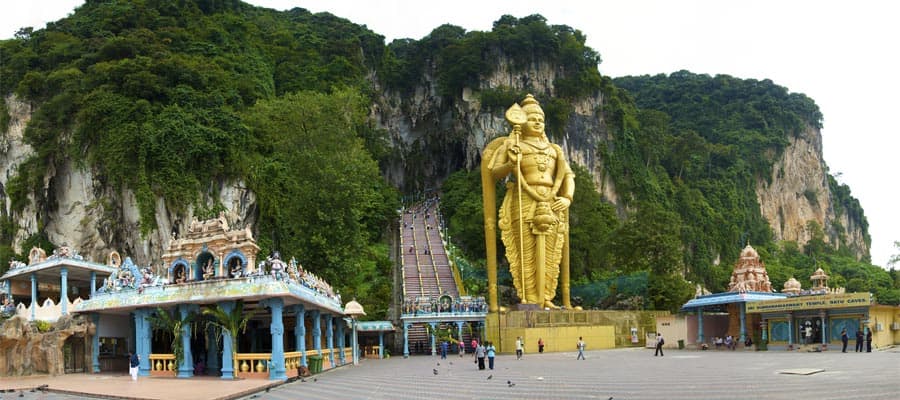 Batu caves temple in Port Klang Cruises