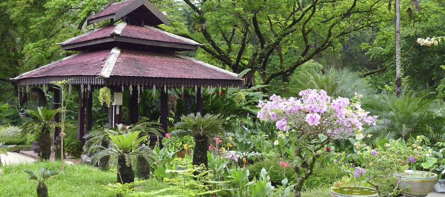 Perdana Lake Gardens on your Kuala cruise