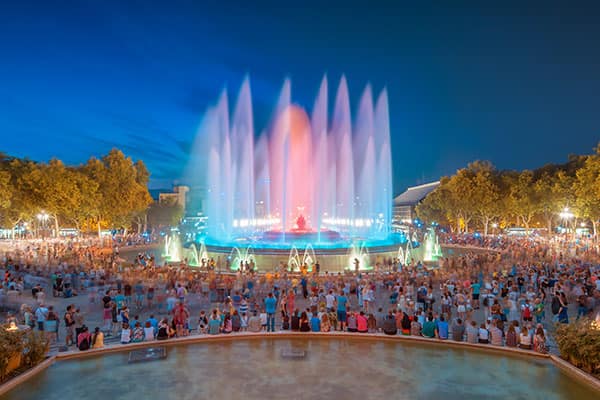 Witness the breathtaking Magic Fountain Show