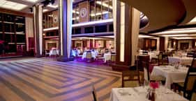 Norwegian Epic cruise ship The Manhattan Room with floor to ceiling windows and 