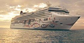 Norwegian Star Cruise Ship Side View