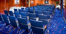 Norwegian Jade cruise ship Business Center with multiple meeting rooms.