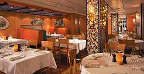 Pride of America cruise ship Little Italy featuring contemporary Italian food.