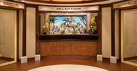 Norwegian Pearl cruise ship South Pacific Spa and Beauty Salon.