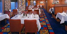 Pride of America cruise ship Little Italy featuring contemporary Italian food.