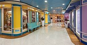 Pride of America cruise ship Newberry Street Shops offer a wide selection of bra