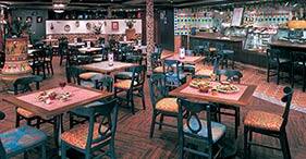 Norwegian Sun cruise ship Las Ramblas Tapas Bar and Restaurant.