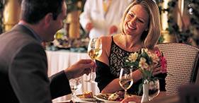 Norwegian Sun cruise ship Le Bistro French Restaurant with a French-Mediterranea