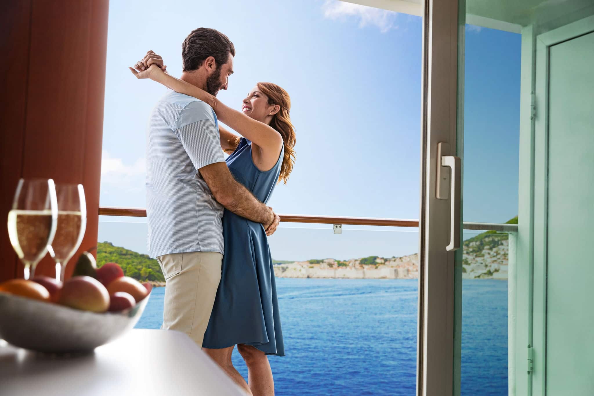 NCL Romance Packages Lovers Delight Couple Balcony