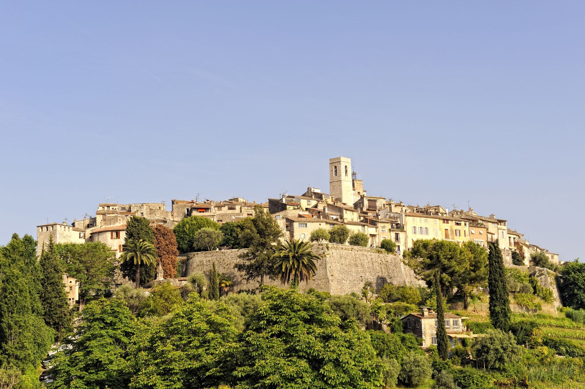 St Paul de Vence, artists mountain village in the South of France