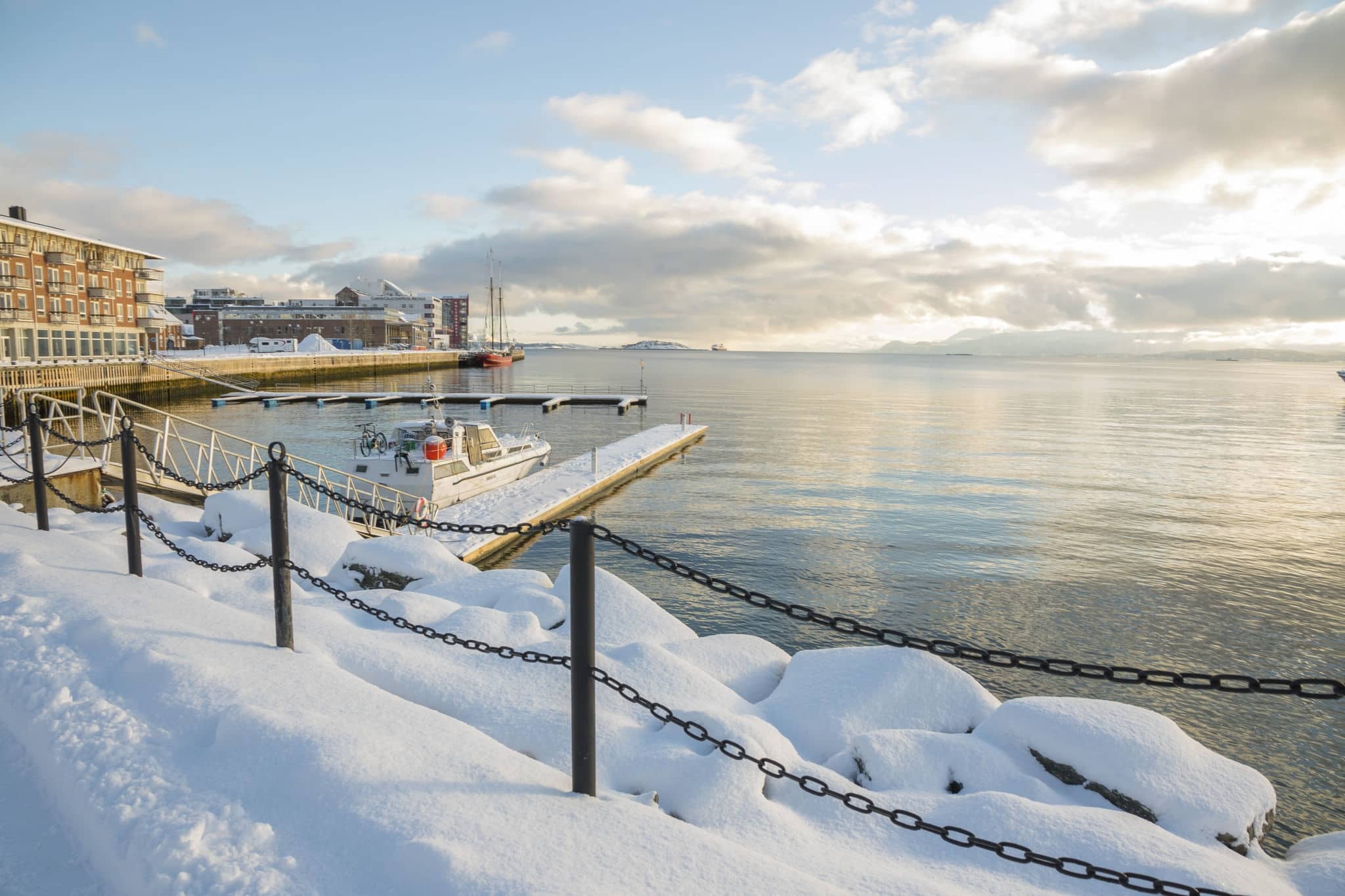 Harstad is the second-most populated municipality in Troms county, Norway March 24, 2016 Norway