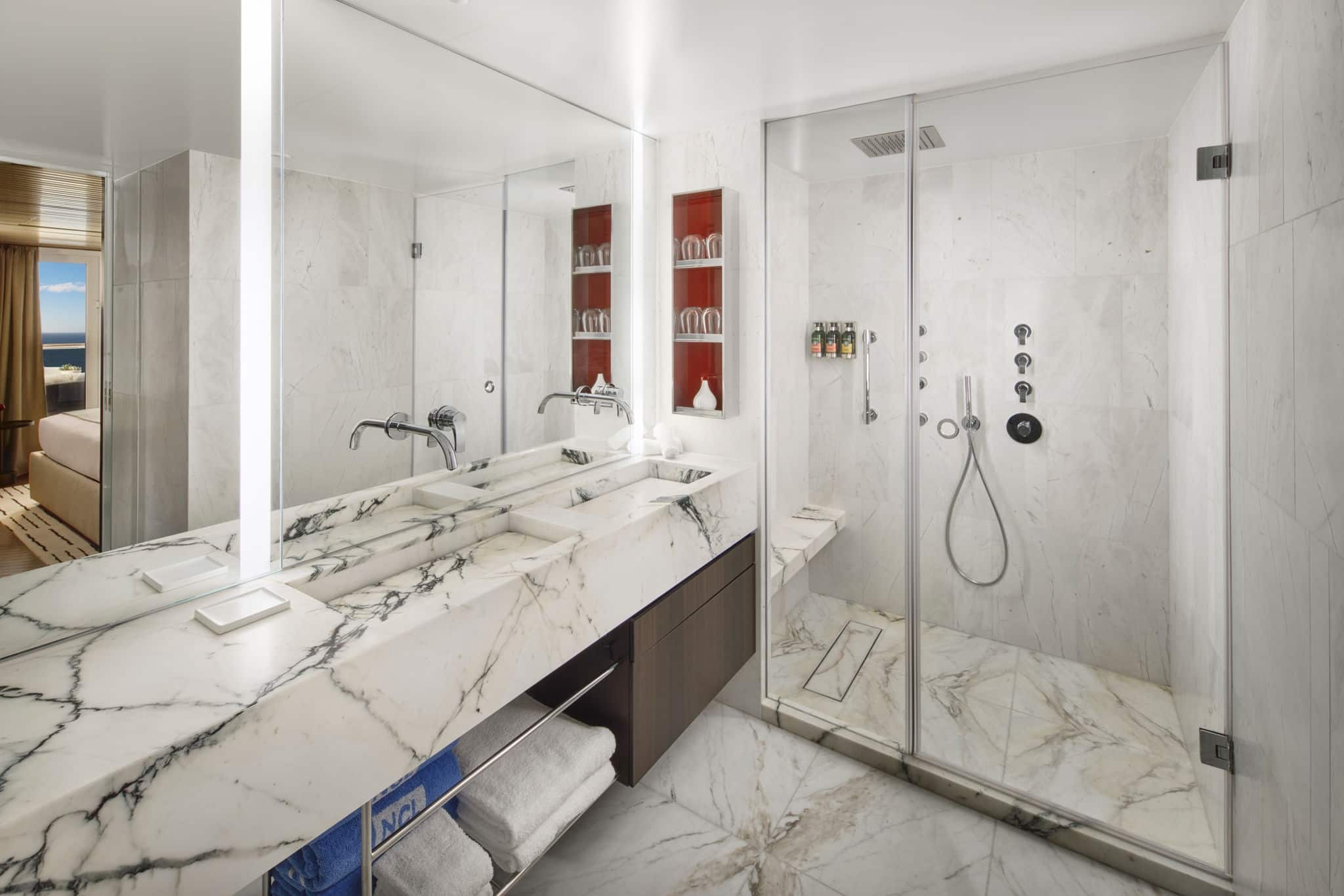 The Haven Aft-Facing Owner's Suite with Master Bedroom & Large Balcony