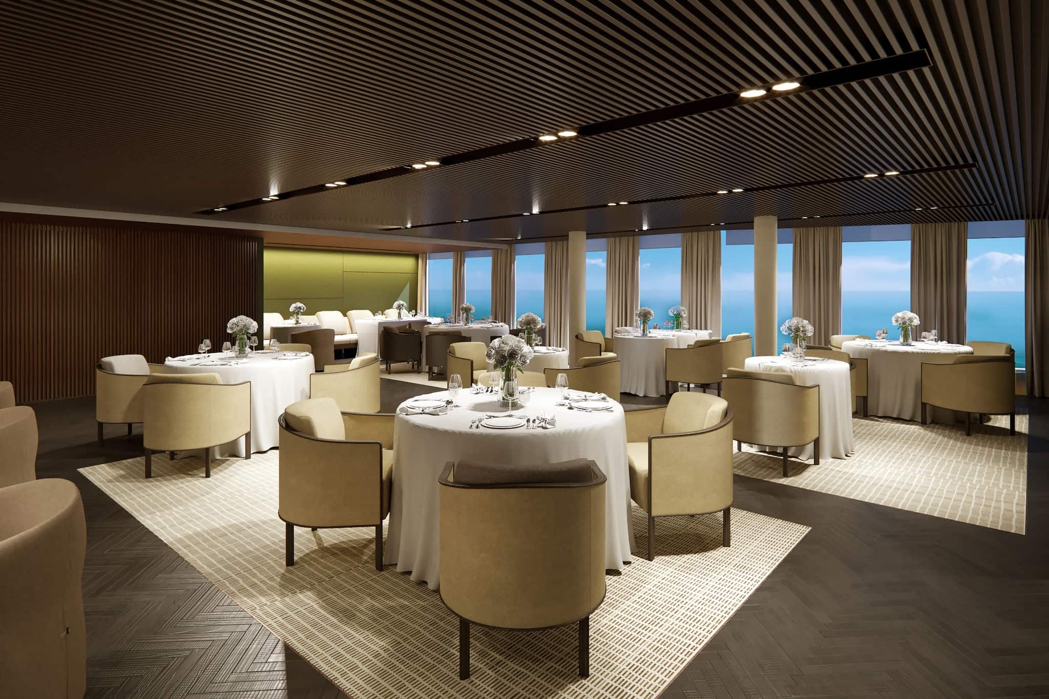 NCL Viva Dining The Haven Restaurant Seating
