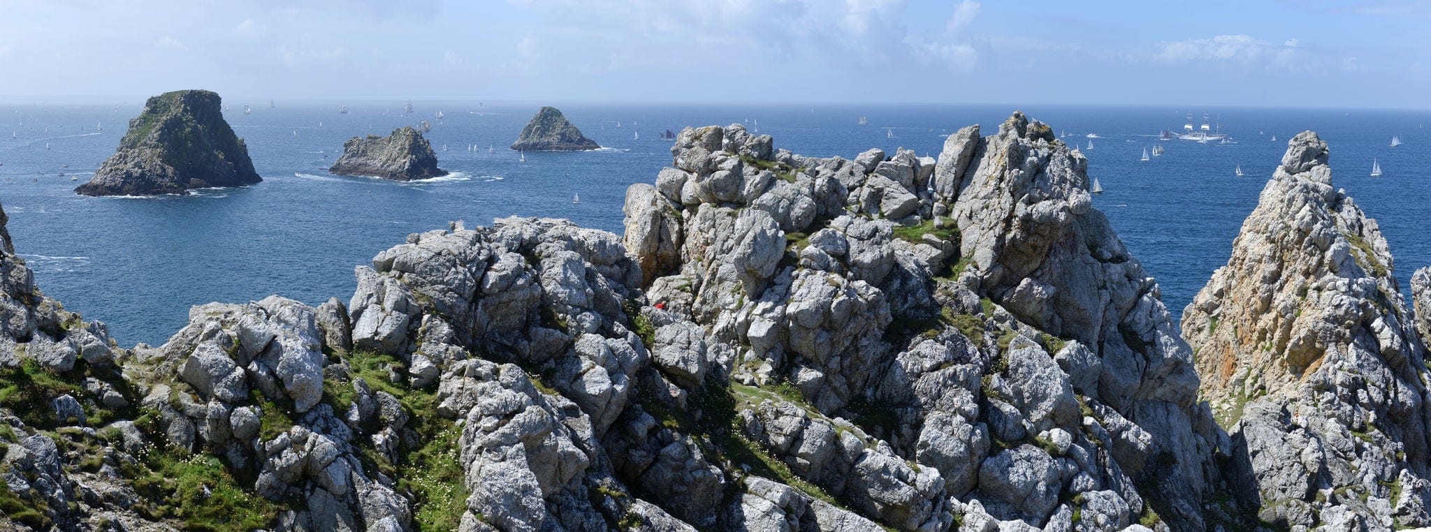 French atlantic ocean beach