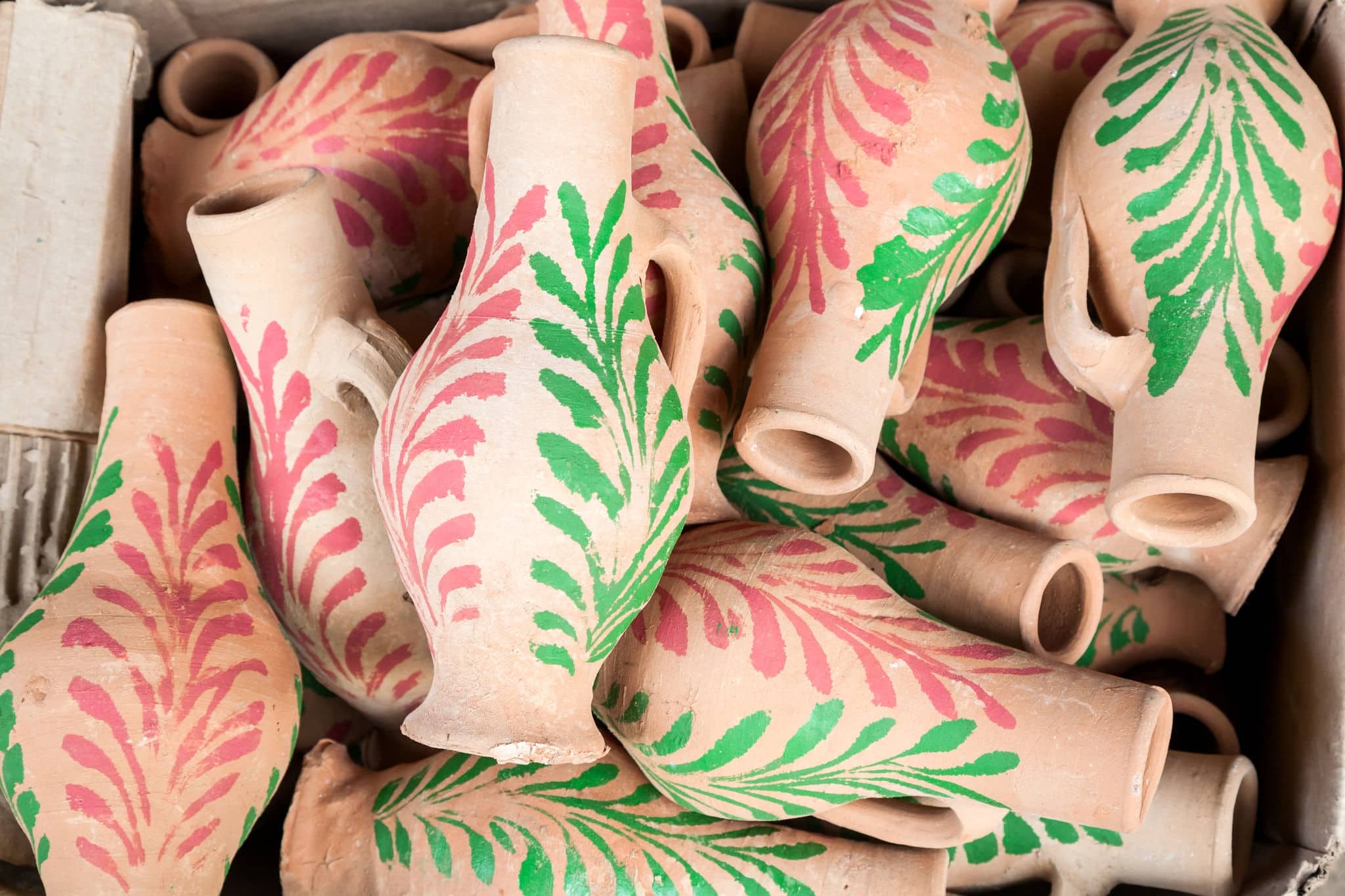 Crocks of Moroccan crafts