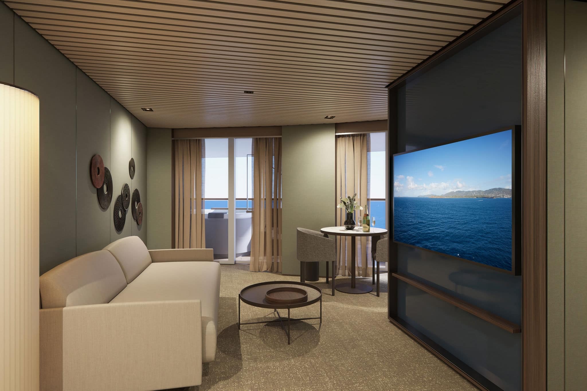 The Haven Aft-Facing Owner's Suite