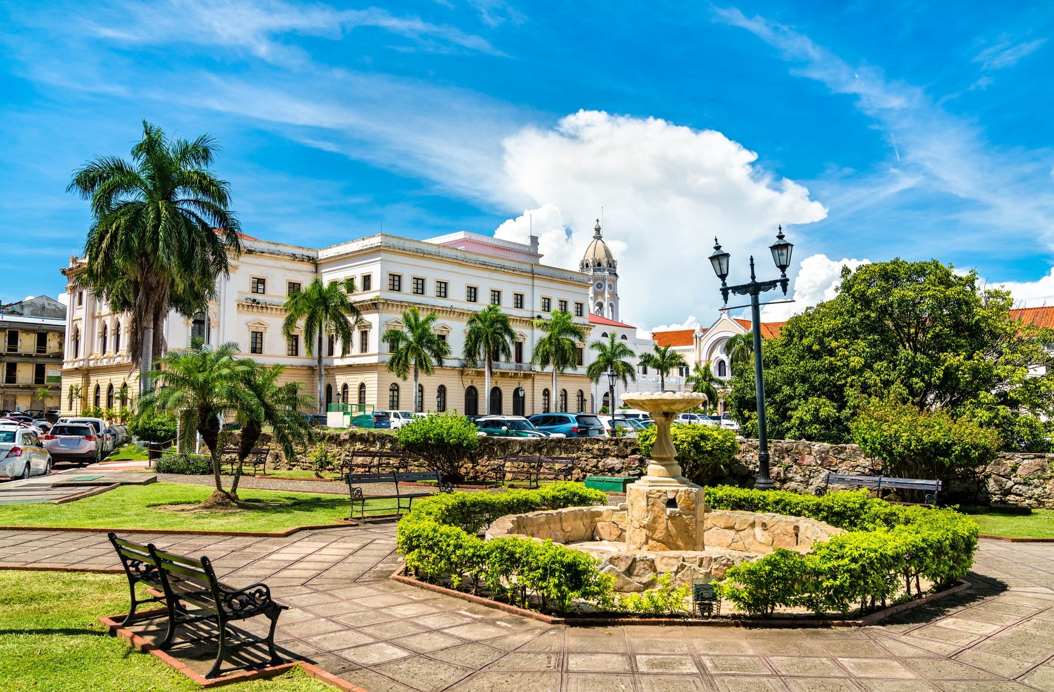 National Theatre of Panama in Casco Antiguo, Panama City