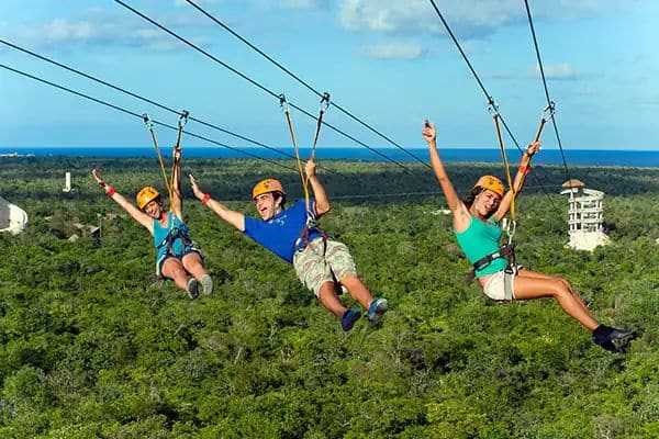 NCL Lifestyle Cruise Ziplining