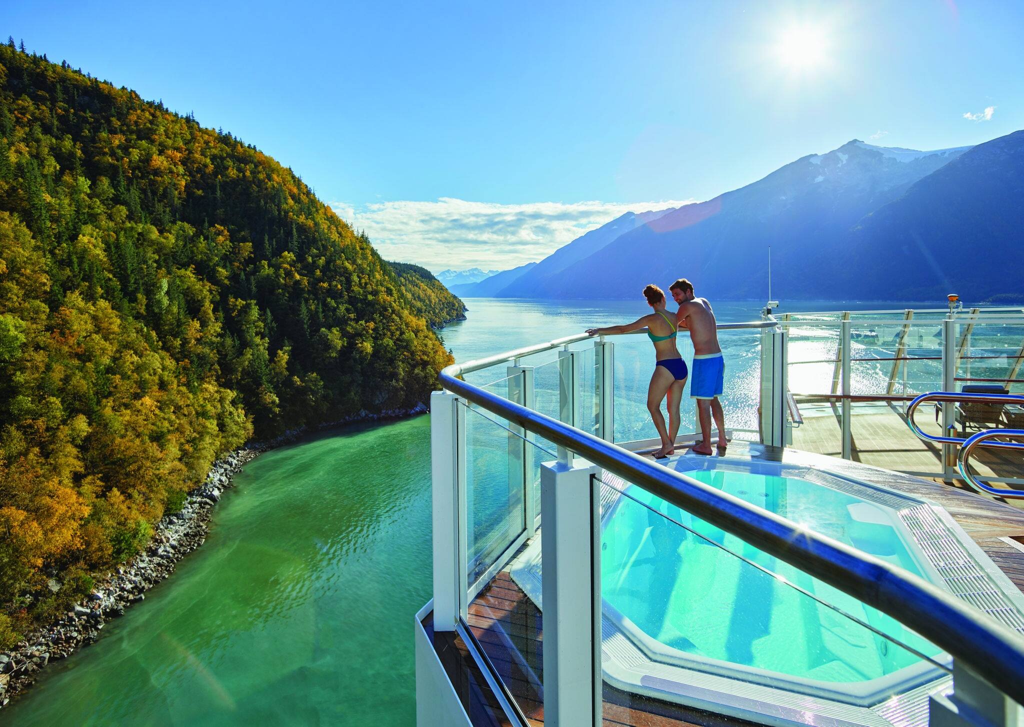 NCL Bliss Couple Hot Tub Mountains