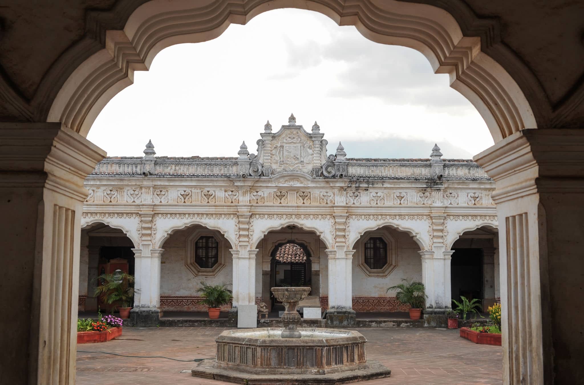 Colonial art museum of Antigua on Guatemala