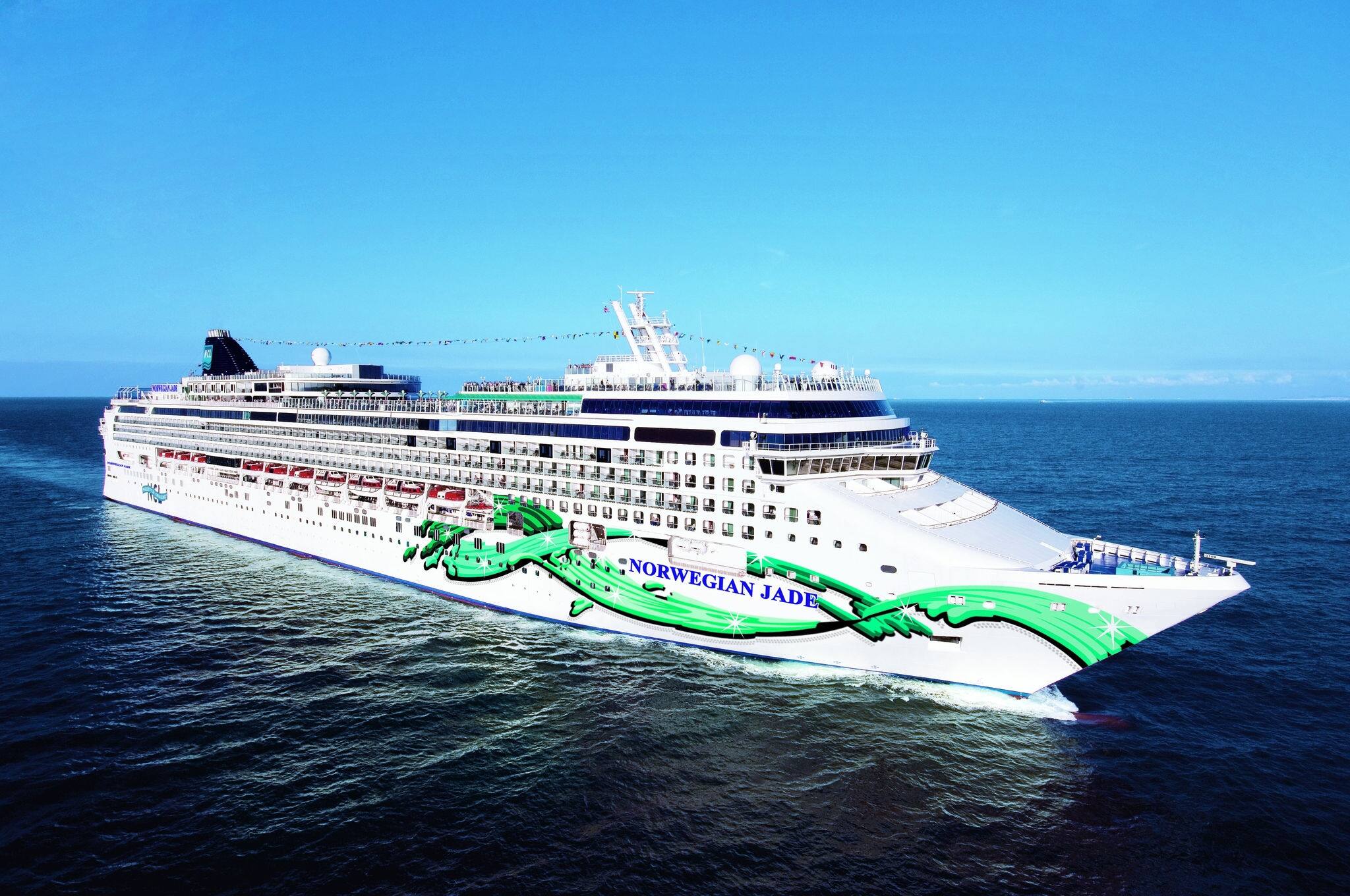 Aerial Norwegian JewelNorwegian Jewel - Norwegian Cruise Line