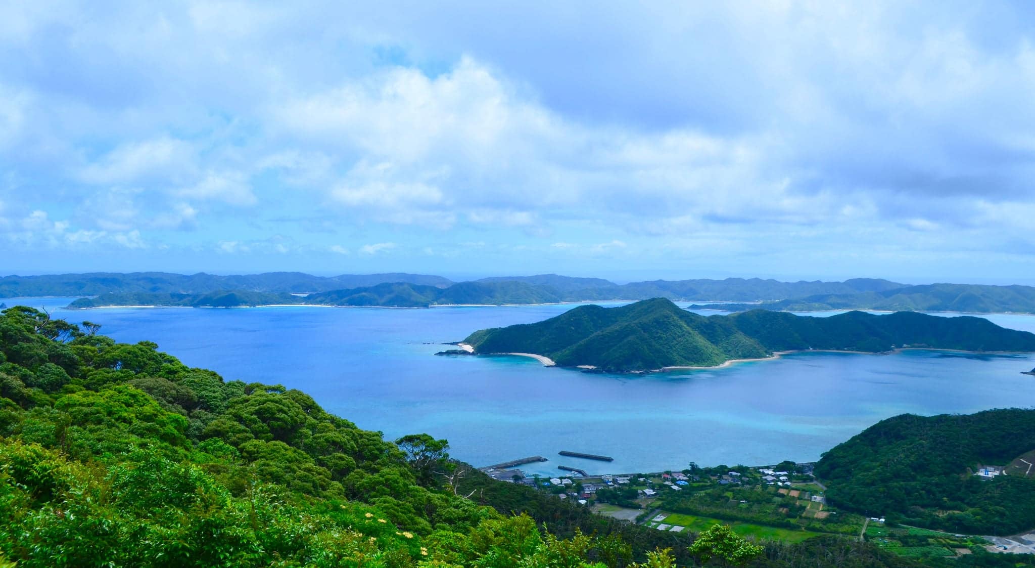 Landscape of Amami island, Kagoshima prefecture, Japan