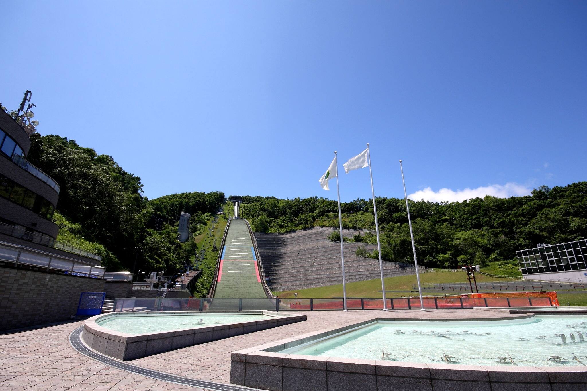 Sapporo ski jumping stand