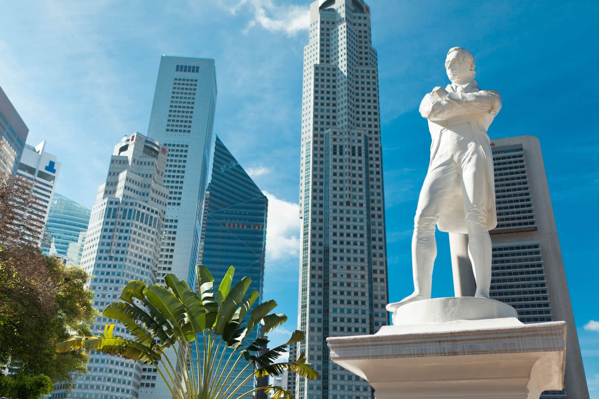 Sir Raffles statue, Singapore