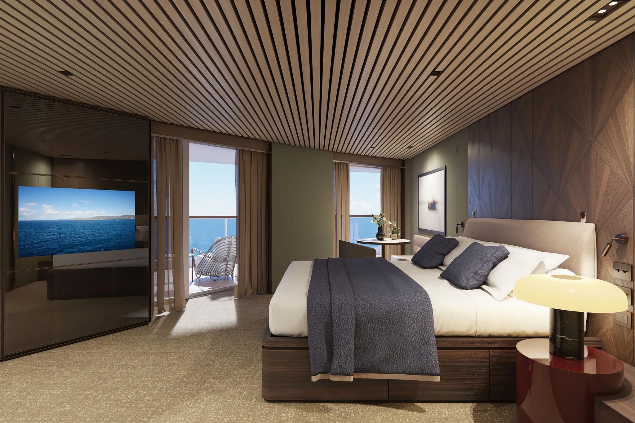 The Haven Aft-Facing Penthouse with Large Balcony