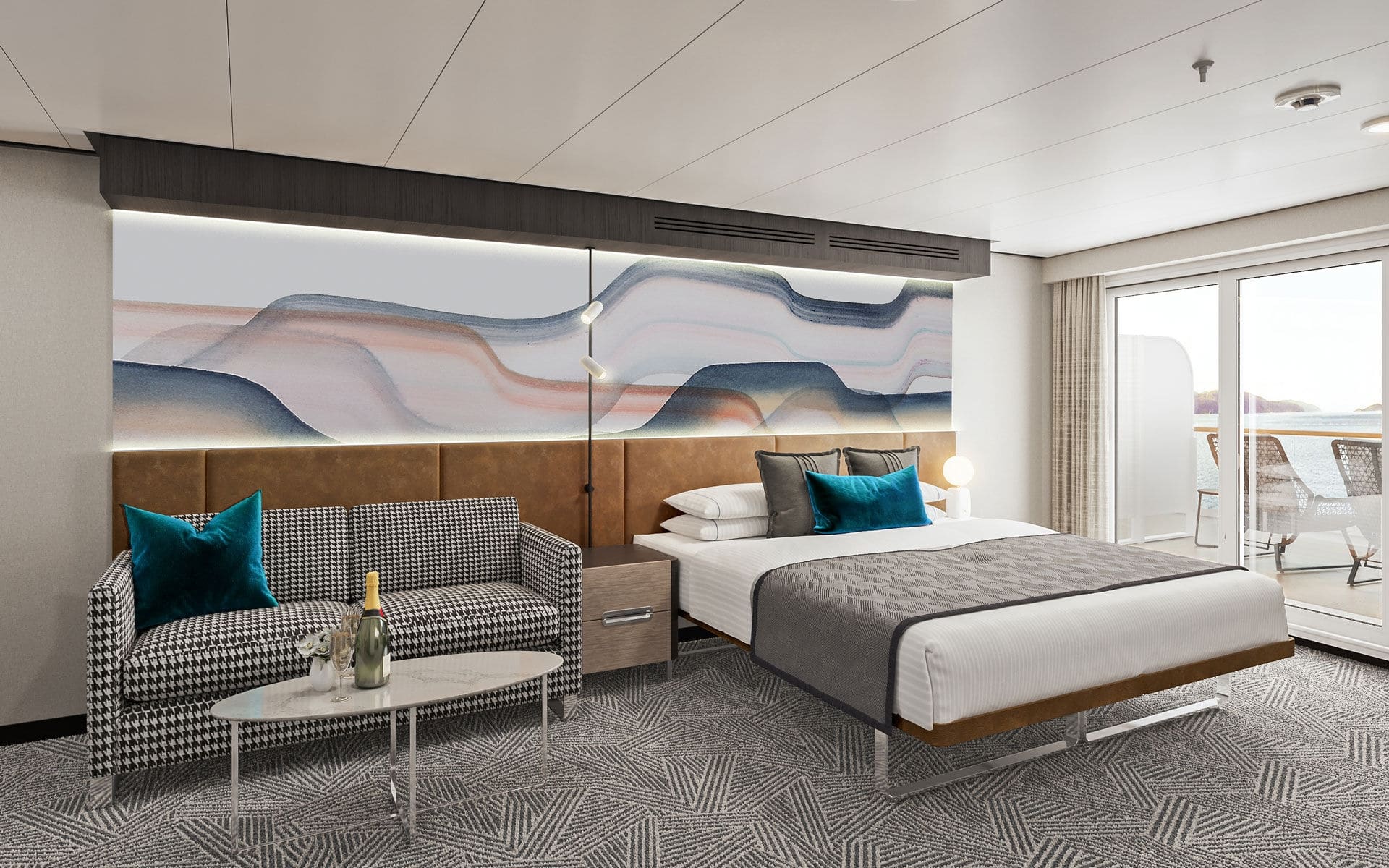 Club Balcony Suite, Norwegian Aqua