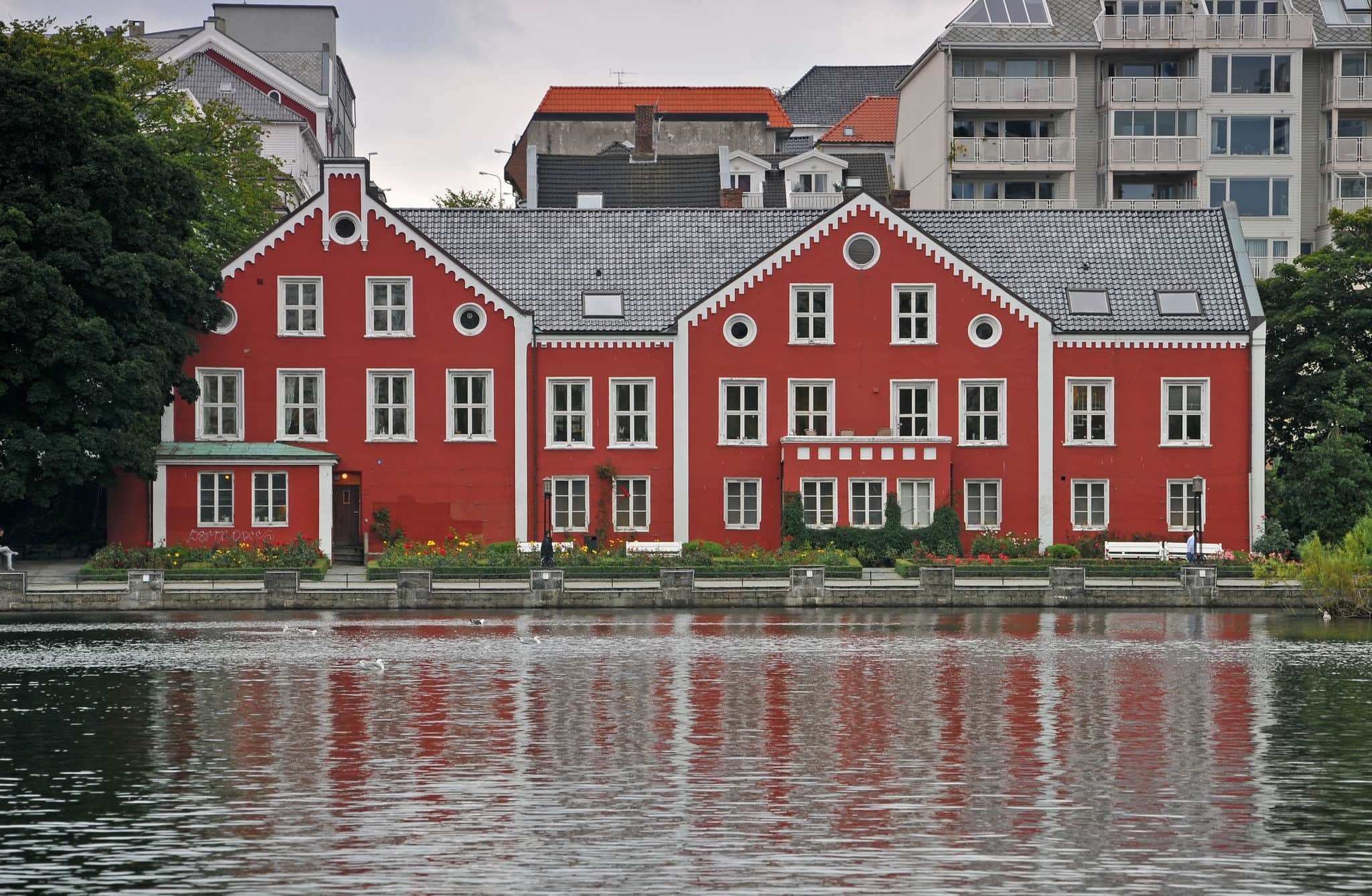 Stavanger city center. Norway