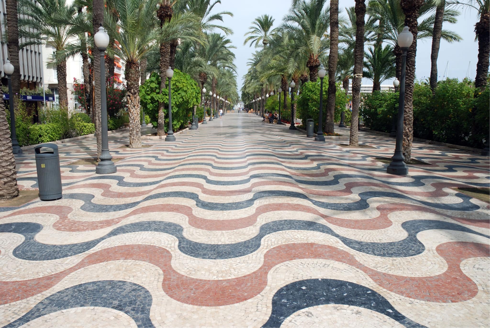 Promenade in Alicante, Spain