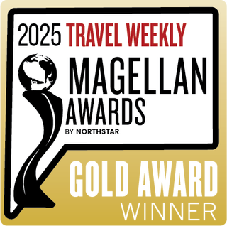 Travel Weekly Magellan Awards Gold Award Winner