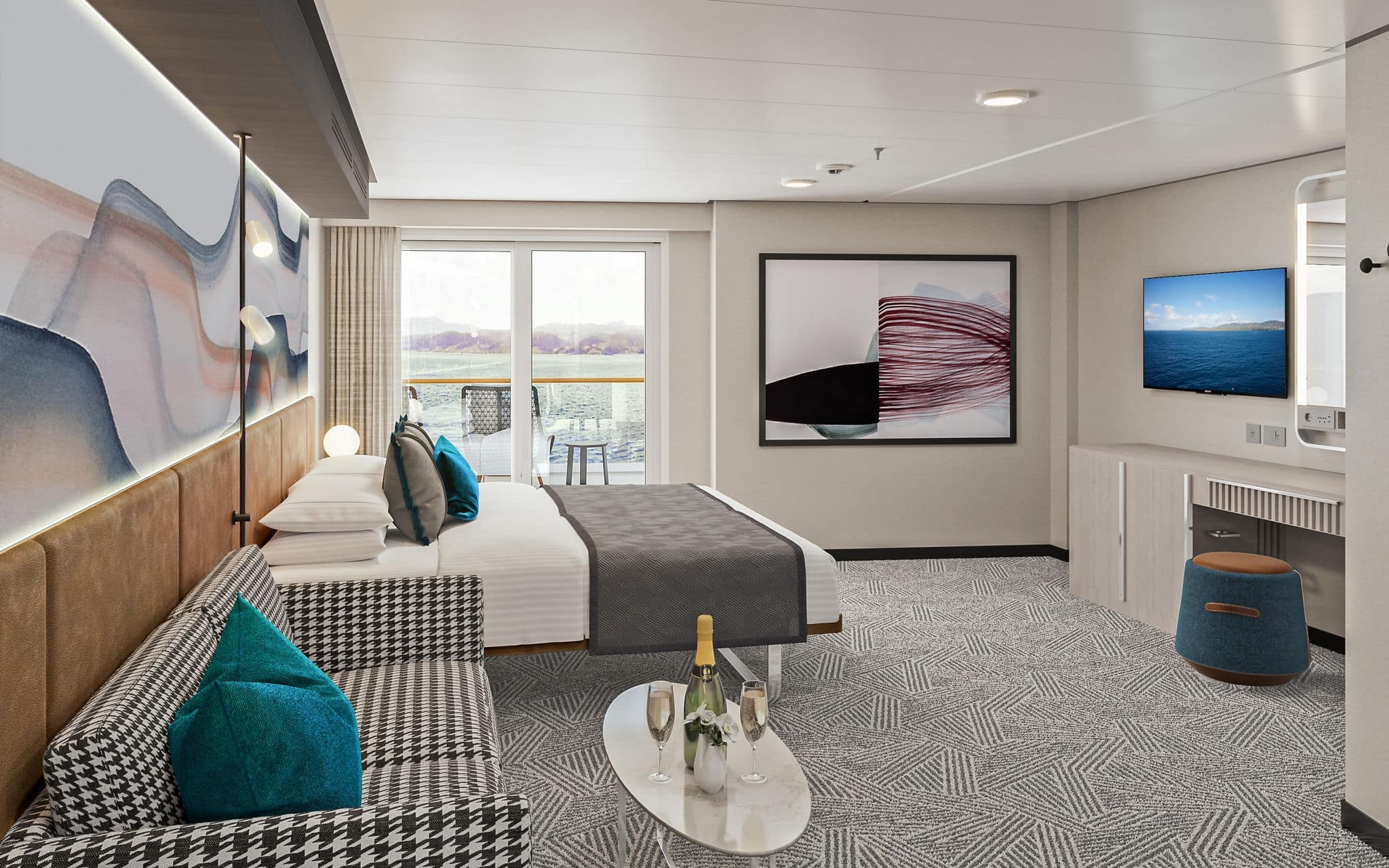 Norwegian Aura - Club Balcony Suite