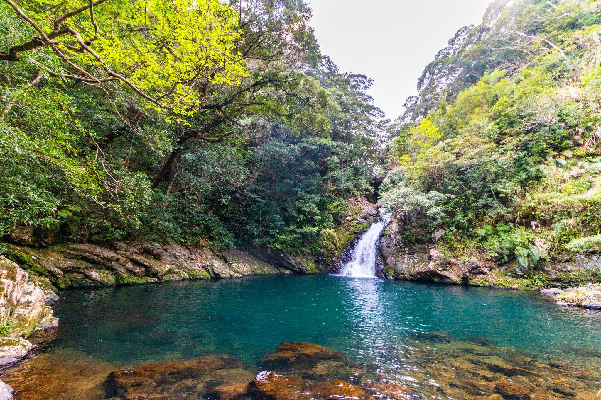 Waterfall of Amami Oshima, Kagoshima Prefecture, Japan "Materiya Waterfall"