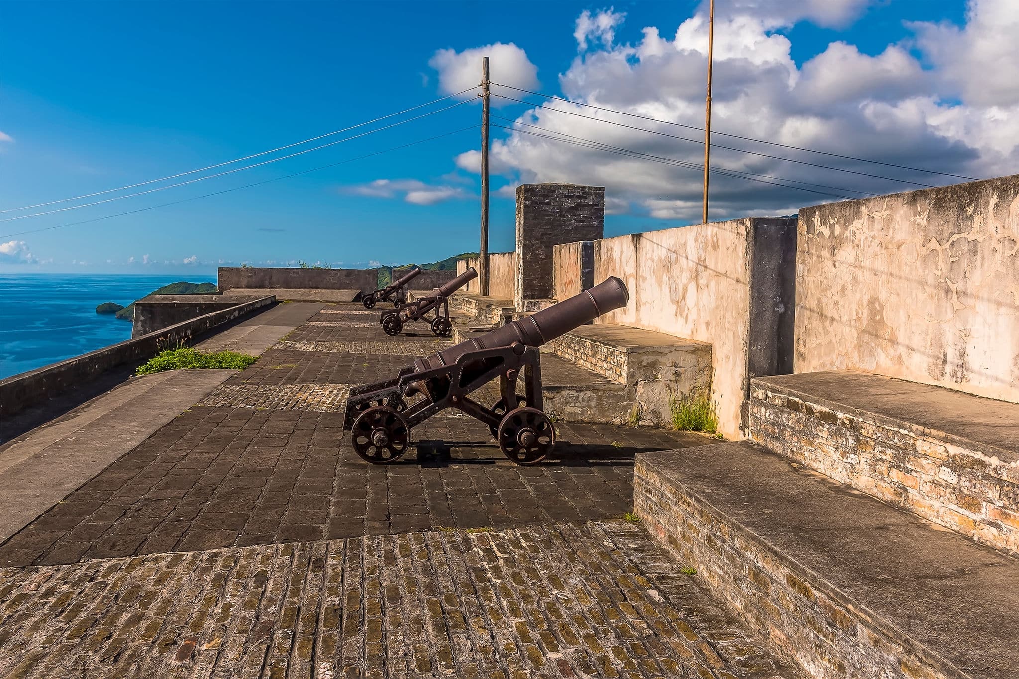 NCL-Kingstown-Cruise-FamousFor-Ruins-Cannon