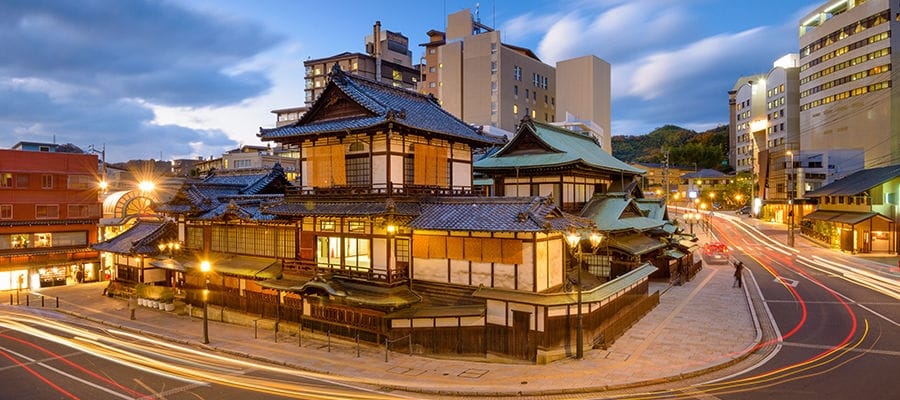 Dogo Onsen is one of the oldest hot springs in Japan.