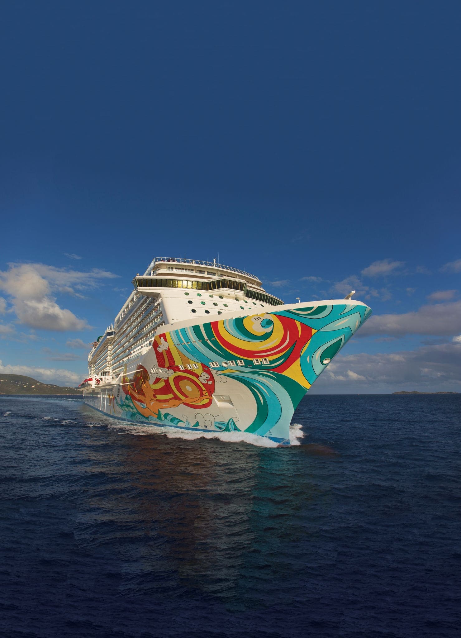 NCL Getaway Aerial Front