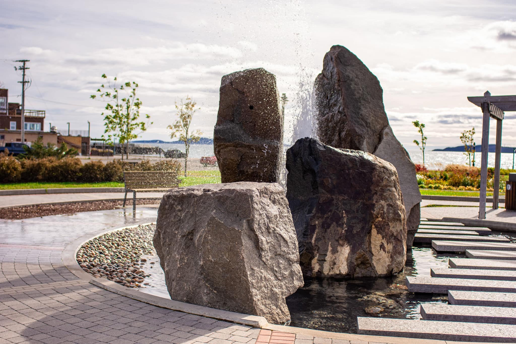 Sept-Iles best views in the city, Canada