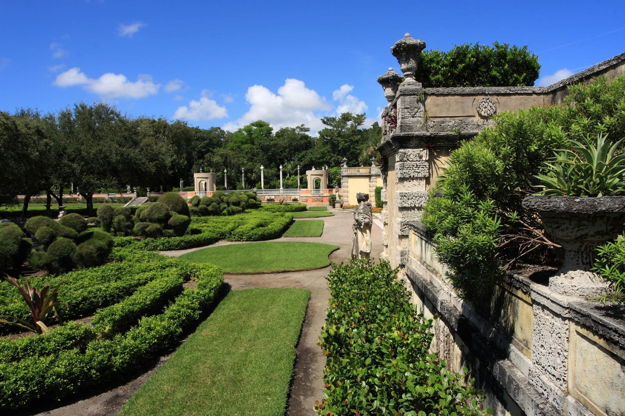 Magnificent Vizcaya Gardens estate and museum